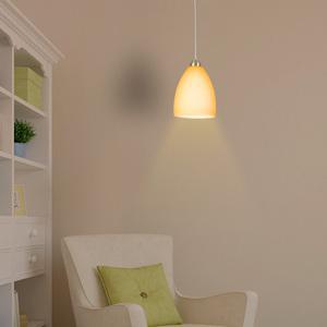 Lámpara de colgar MASSA - 1 luz E27 - Acabado cristal ámbar 4 Lámpara de colgar MASSA - 1 luz E27 - Acabado cristal ámbar - Imagen 4