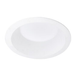 Ojo de buey empotrable LED - 10W - Acabado blanco - Kelvin seleccionable 2700K/4000K/6000K