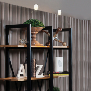 Cilindro de sobreponer LED dirigible - 10W - Acabado blanco - Luz cálida 4 Cilindro de sobreponer LED dirigible - 10W - Acabado blanco - Luz cálida - Imagen 4