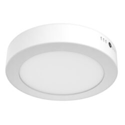 Plafón LED de sobreponer - 12W - Acabado blanco - Luz fría
