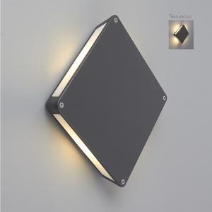 Lámpara de pared exterior - LED Integrado - 14.5W - Luz cálida - Acabado gris 2 Lámpara de pared exterior - LED Integrado - 14.5W - Luz cálida - Acabado gris - Imagen 2