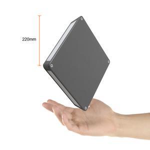 Lámpara de pared exterior - LED Integrado - 14.5W - Luz cálida - Acabado gris 4 Lámpara de pared exterior - LED Integrado - 14.5W - Luz cálida - Acabado gris - Imagen 4