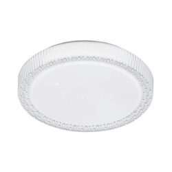Plafón LED de sobreponer - 24W - Acabado blanco - Luz cálida
