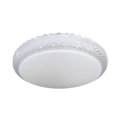 Plafón LED de sobreponer - 24W - Acabado blanco - Luz cálida