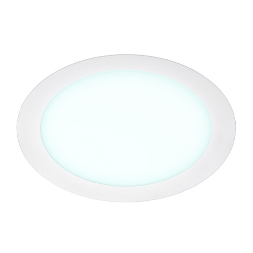Ojo de buey empotrable LED - 24W - Acabado blanco - Luz fría 2 Ojo de buey empotrable LED - 24W - Acabado blanco - Luz fría - Imagen 2