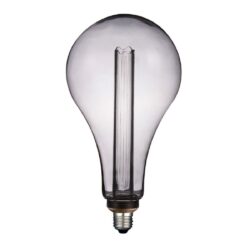 Bombilla LED vintage A165 - Dimeable - 3W - Luz ámbar y vidrio humo