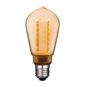 Bombilla LED Vintage ST64 - Dimeable - 3W - Luz ámbar 2 Bombilla LED Vintage ST64 - Dimeable - 3W - Luz ámbar - Imagen 2