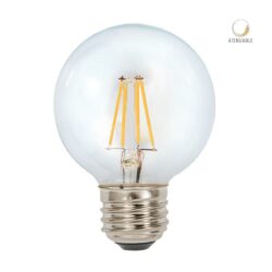 Bombilla LED Globo G80 de filamento - Dimeable - 4W - Luz cálida