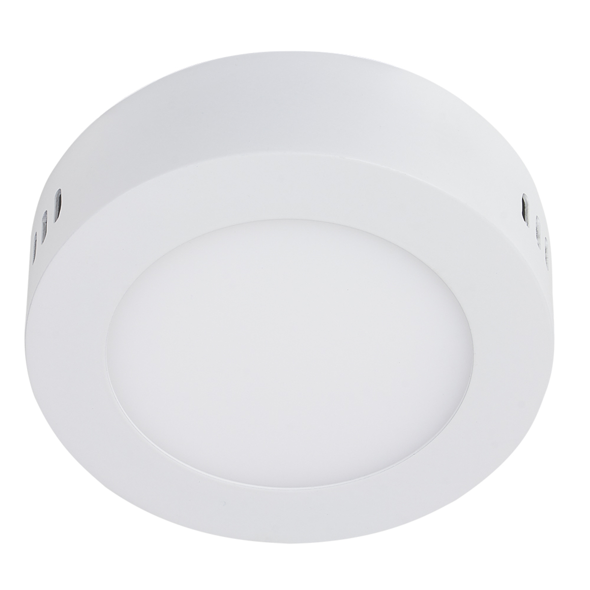 Plafón LED de sobreponer - 6W - Acabado blanco - Luz fría 1 Plafón LED de sobreponer - 6W - Acabado blanco - Luz fría