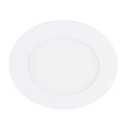 Ojo de buey empotrable LED - 6W - Acabado blanco - Luz fría