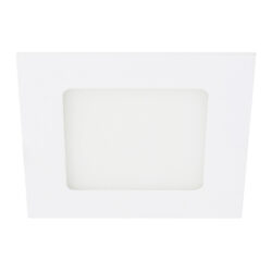 Ojo de buey empotrable LED - 6W - Acabado blanco - Luz cálida