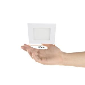 Ojo de buey empotrable LED - 6W - Acabado blanco - Luz fría 3 Ojo de buey empotrable LED - 6W - Acabado blanco - Luz fría - Imagen 3