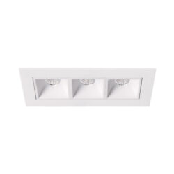 Ojo de buey empotrable LED - 7W - Acabado blanco - Luz cálida