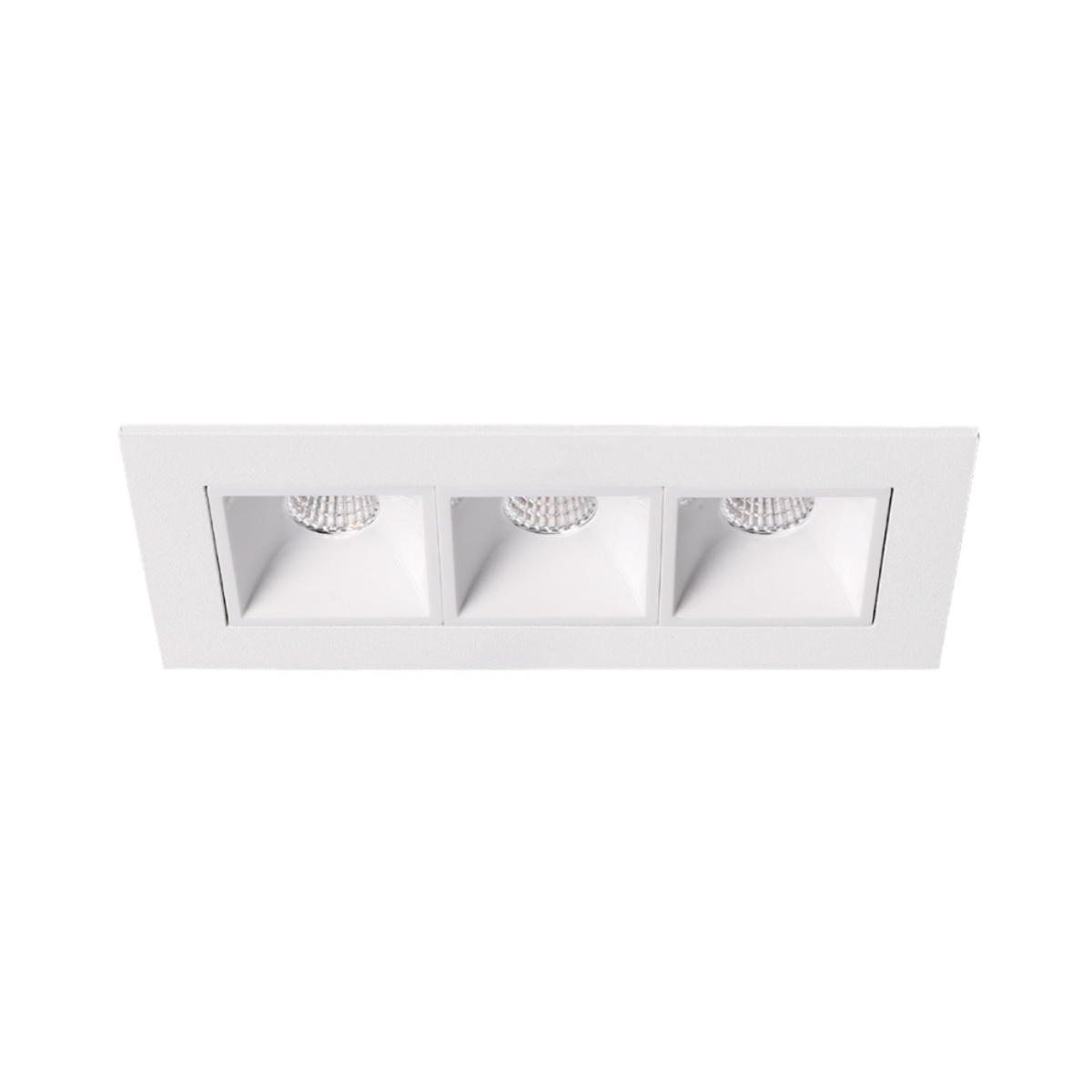Ojo de buey empotrable LED - 7W - Acabado blanco - Luz cálida 1 Ojo de buey empotrable LED - 7W - Acabado blanco - Luz cálida