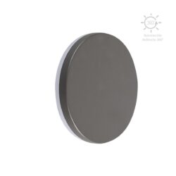 Lámpara de pared exterior - LED Integrado - 10W - Luz cálida - Acabado gris