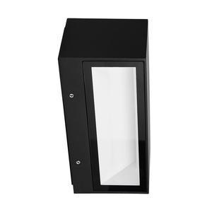 Lámpara de pared exterior - LED Integrado - 20W - Luz templada - Acabado negro 4 Lámpara de pared exterior - LED Integrado - 20W - Luz templada - Acabado negro - Imagen 4