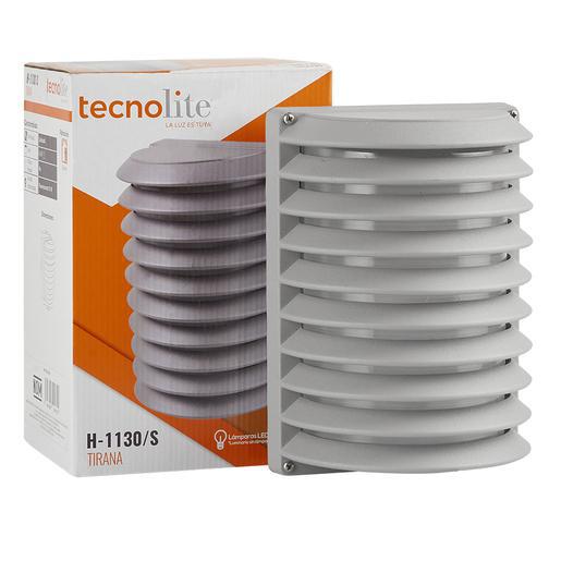 Lámpara de pared exterior - Para 1 luz E27 - Acabado satinado 5 Lámpara de pared exterior - Para 1 luz E27 - Acabado satinado - Imagen 5