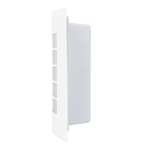 Lámpara de pared exterior - Para 1 luz E27 - Acabado blanco 4 Lámpara de pared exterior - Para 1 luz E27 - Acabado blanco - Imagen 4