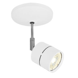 Reflector dirigible de sobreponer - para 1 GU10 - Acabado blanco