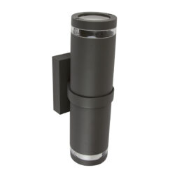 Lámpara de pared exterior - Para Para 2 luces E27 - Acabado antracita