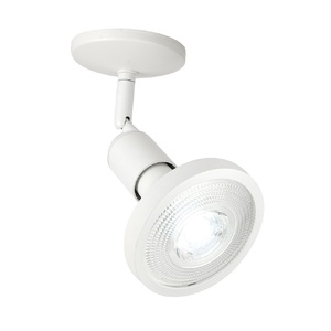 Reflector dirigible de sobreponer - para 1 PAR38 - Acabado blanco 2 Reflector dirigible de sobreponer - para 1 PAR38 - Acabado blanco - Imagen 2