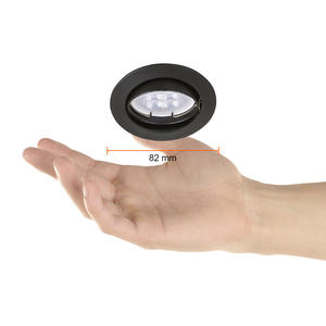 Ojo de buey - para 1 lámpara GX5.3 - Orientable 4 Ojo de buey - para 1 lámpara GX5.3 - Orientable - Imagen 4