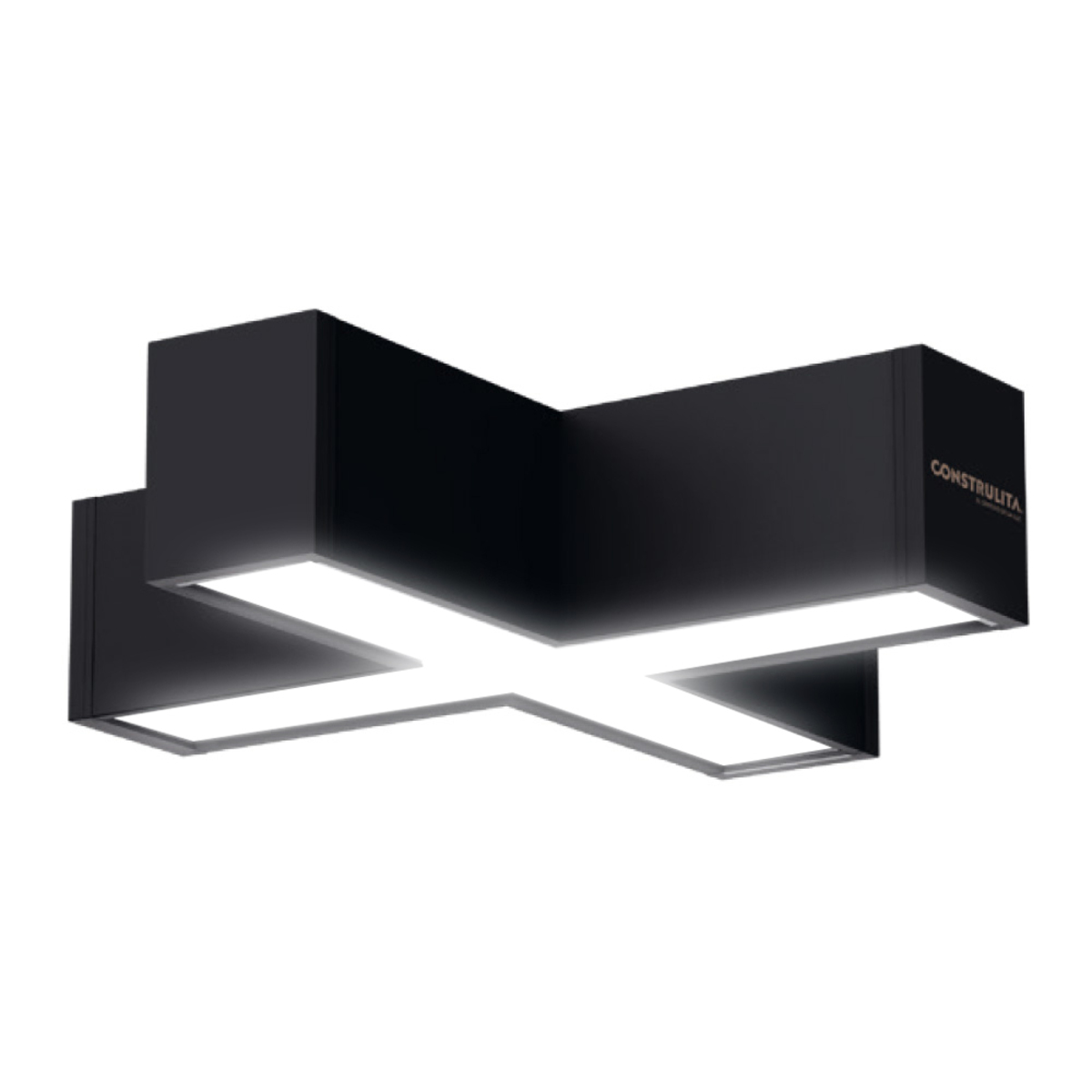 Luminaria en X para sistema Vector ON/OFF - Luz neutra 2 Luminaria en X para sistema Vector ON/OFF - Luz neutra - Imagen 2