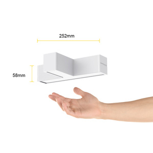 Luminaria en T para sistema Vector ON/OFF - 12W - Luz cálida 4 Luminaria en T para sistema Vector ON/OFF - 12W - Luz cálida - Imagen 4
