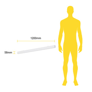 Luminaria lineal sistema Vector ON/OFF - 38W - luz neutra 3 Luminaria lineal sistema Vector ON/OFF - 38W - luz neutra - Imagen 3