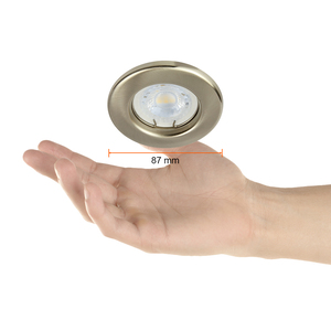 Ojo de buey - para 1 lámpara GX5.3 - Fijo 2 Ojo de buey - para 1 lámpara GX5.3 - Fijo - Imagen 2