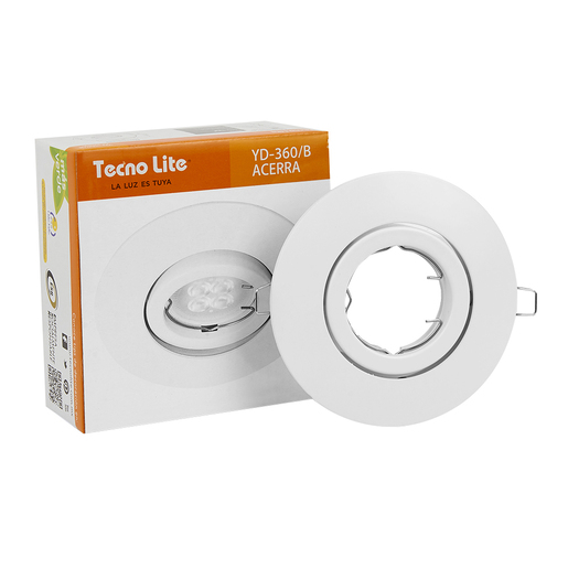 Ojo de buey - para 1 lámpara GX5.3 - Orientable 3 Ojo de buey - para 1 lámpara GX5.3 - Orientable - Imagen 3