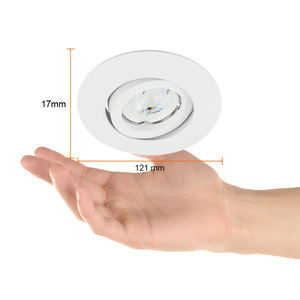 Ojo de buey - para 1 lámpara GX5.3 - Orientable 4 Ojo de buey - para 1 lámpara GX5.3 - Orientable - Imagen 4