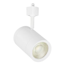 Lámpara de riel con LED integrado - 14.5W - Acabado blanco - Luz cálida