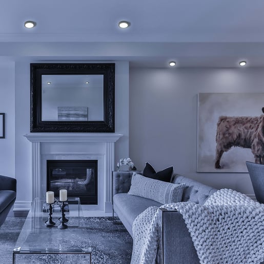 Plafón LED de sobreponer - 12W - Acabado negro - Luz fría 3 Plafón LED de sobreponer - 12W - Acabado negro - Luz fría - Imagen 3