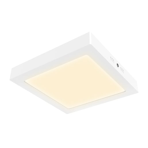 Plafón LED de sobreponer - 18W - Acabado blanco - Luz cálida 2 Plafón LED de sobreponer - 18W - Acabado blanco - Luz cálida - Imagen 2