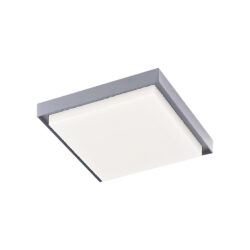 Plafón LED de sobreponer - 35W - Acabado gris - Luz cálida