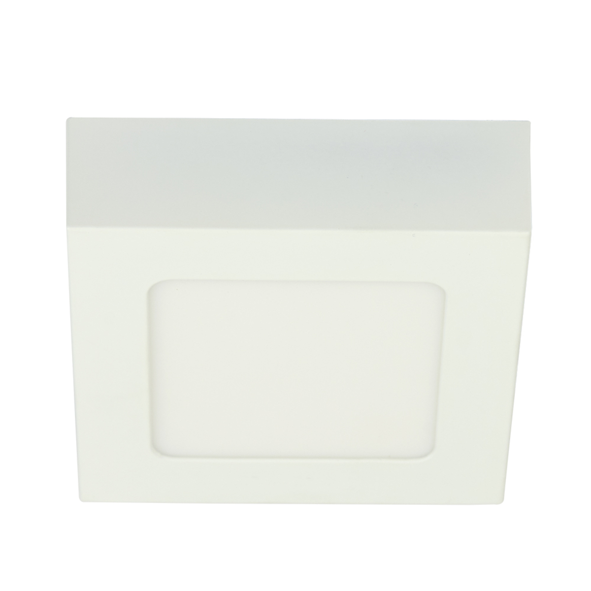 Plafón LED de sobreponer - 6W - Acabado blanco - Luz cálida 1 Plafón LED de sobreponer - 6W - Acabado blanco - Luz cálida