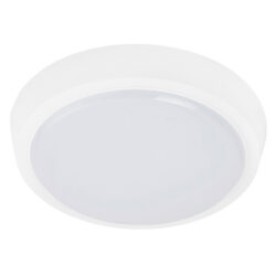 Plafón LED de sobreponer - 10W - Acabado blanco - Luz fría