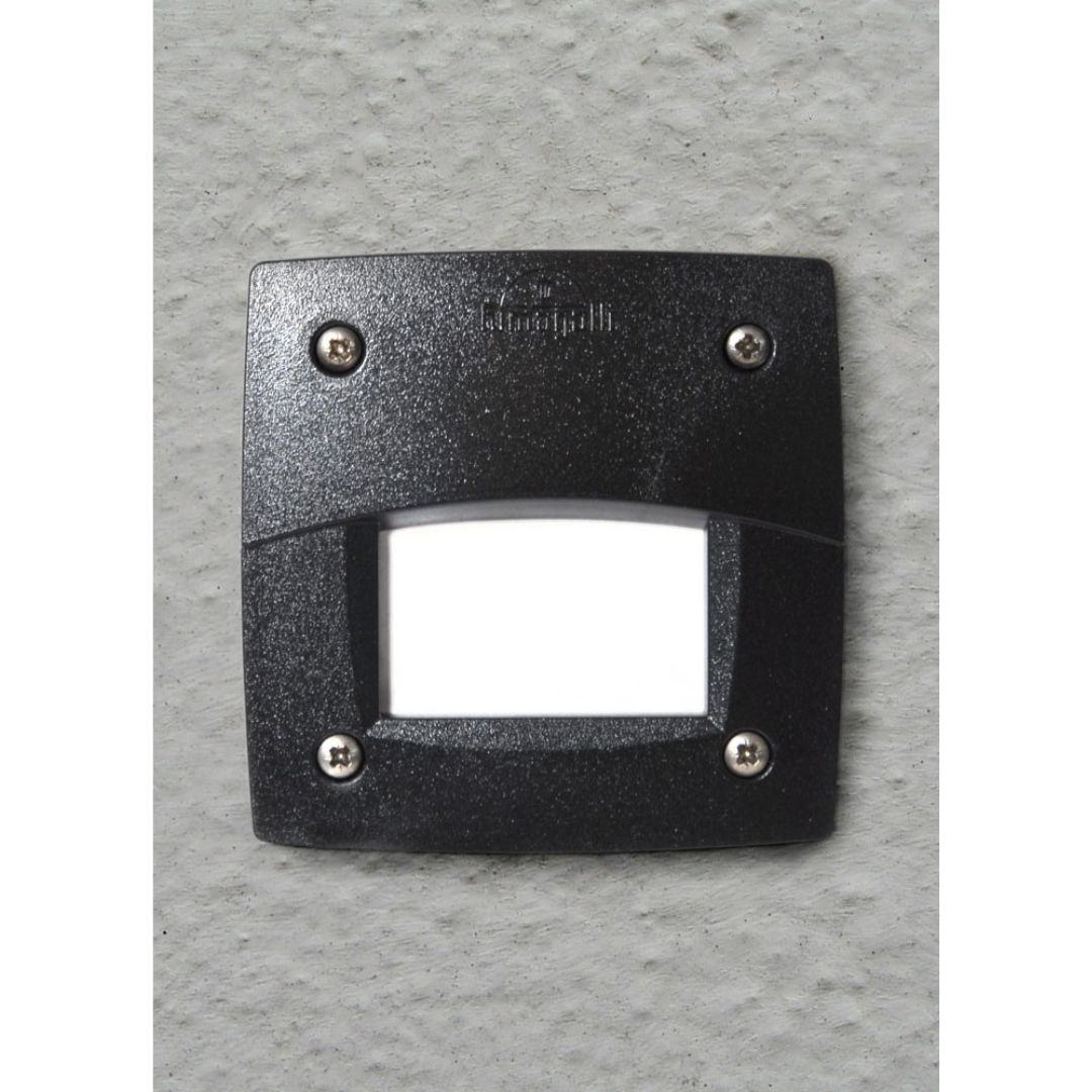 Lámpara para empotrar en pared de exterior – Con 1 luz GX53 – Kelvin seleccionable - Acabado negro 3 Lámpara para empotrar en pared de exterior – Con 1 luz GX53 – Kelvin seleccionable - Acabado negro - Imagen 3