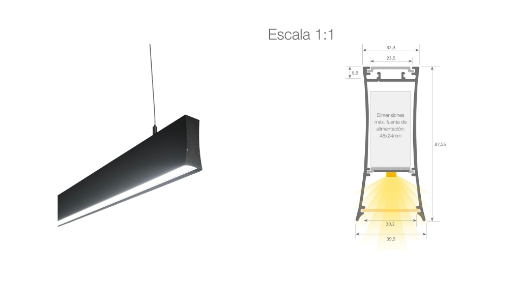 LL4 290 4K8 N Producto y Dimensiones