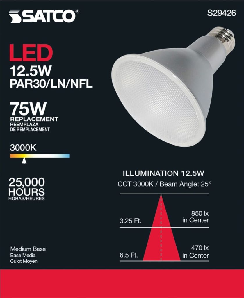 Guía de temperatura de color en iluminación: Cómo elegir entre luz cálida, neutra, fría 2 Empaque Satco S29426