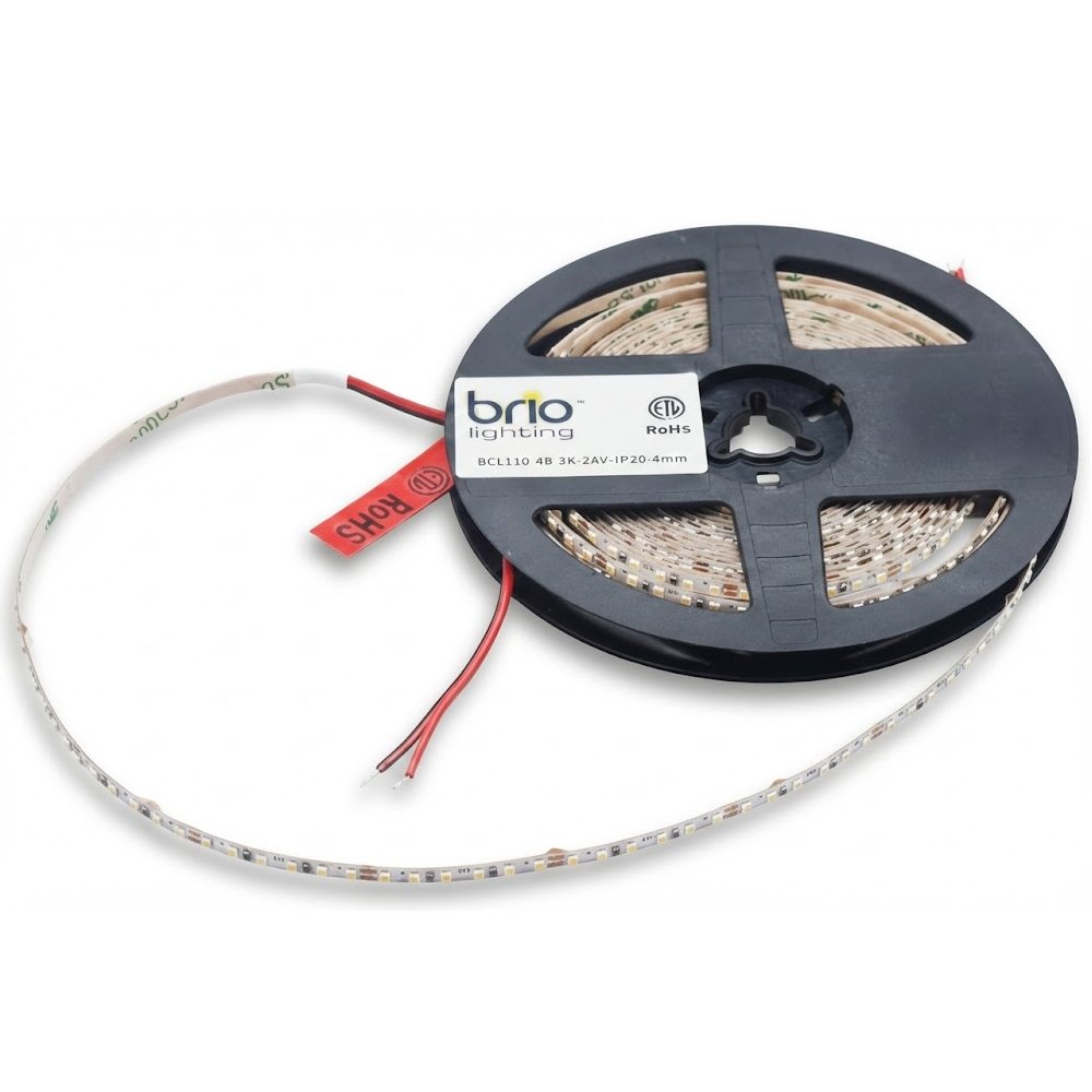 Rollo de cinta LED 4mm de interior - 4.8W por metro - Luz cálida 1 Rollo de cinta LED 4mm de interior - 4.8W por metro - Luz cálida