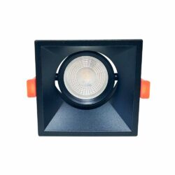 Ojo de buey - 93x93mm – Para 1 lámpara GU10 – Ajustable