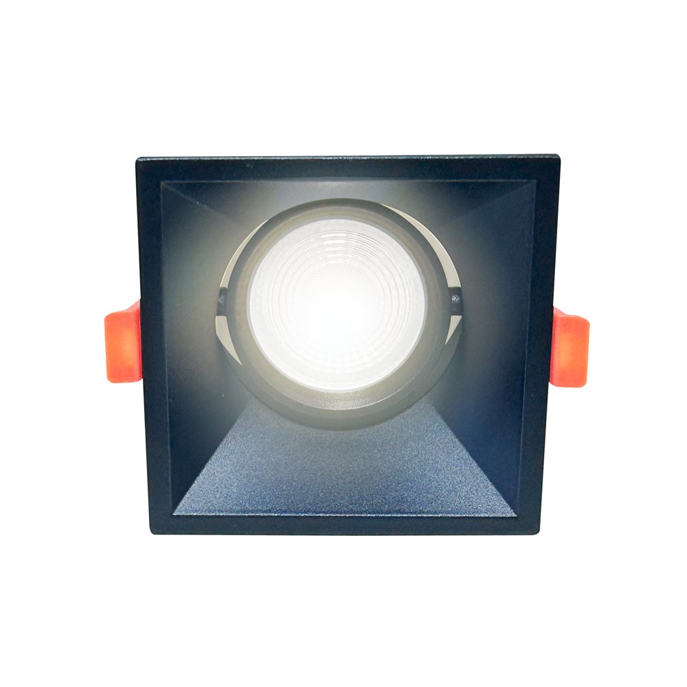 Ojo de buey - 93x93mm – Para 1 lámpara GU10 – Ajustable 2 Ojo de buey - 93x93mm – Para 1 lámpara GU10 – Ajustable - Imagen 2