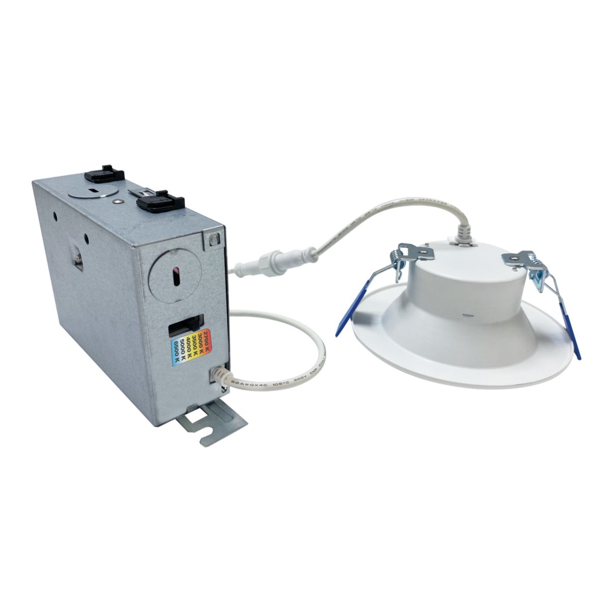 Ojo de buey empotrable LED 4" - 15W - Color de luz seleccionable 2 Ojo de buey empotrable LED 4" - 15W - Color de luz seleccionable - Imagen 2