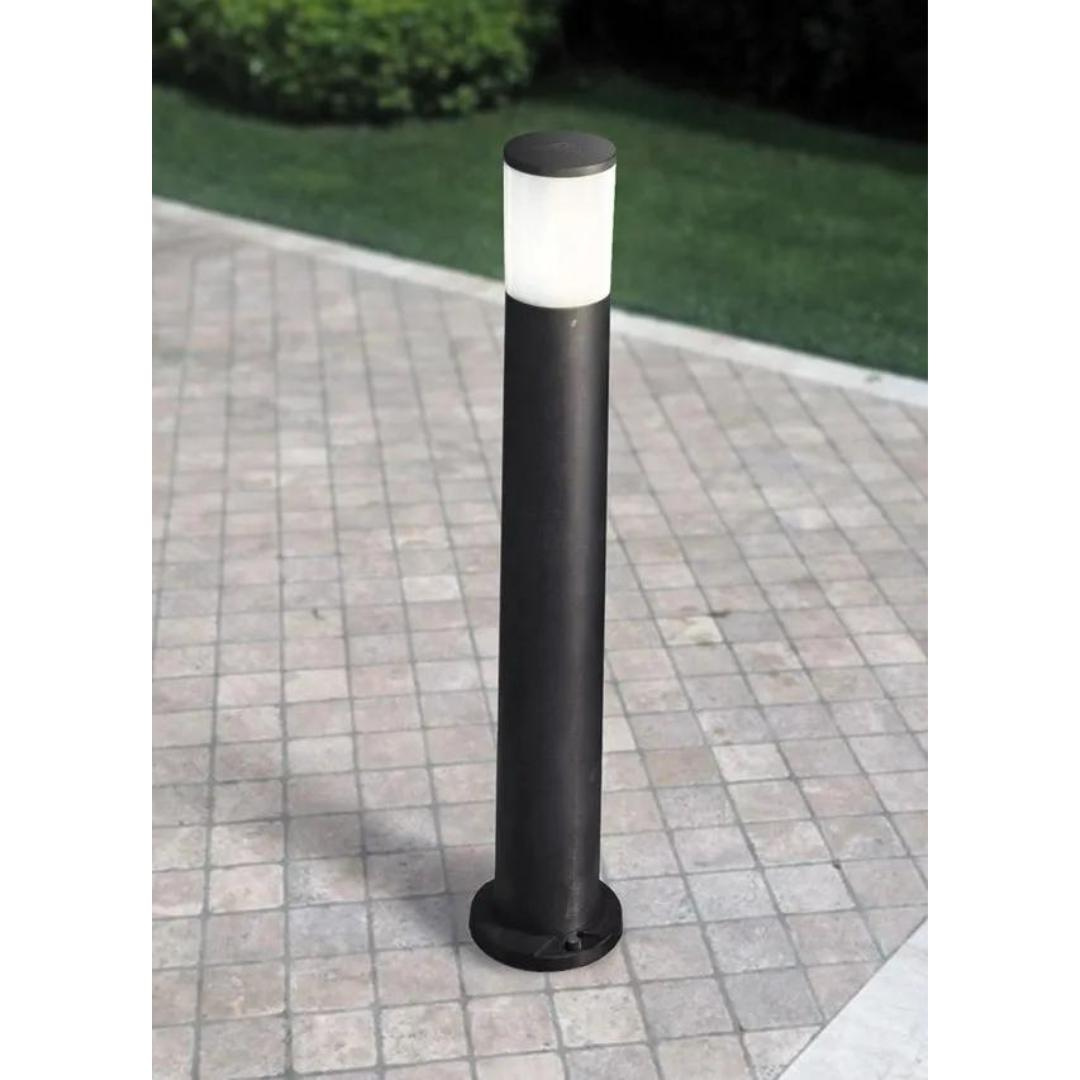 Bolardo – Para 1 lámpara E27 – Acabado negro 3 Bolardo – Para 1 lámpara E27 – Acabado negro - Imagen 3