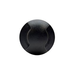 Lámpara para empotrar en pared/piso de exterior – Con 1 luz G9 – Luz indicadora doble - Acabado negro