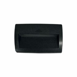 Lámpara para empotrar en pared de exterior – Con 1 luz R7s – Kelvin seleccionable - Acabado negro