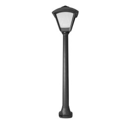 Bolardo – Para 1 luz E27 – Acabado negro