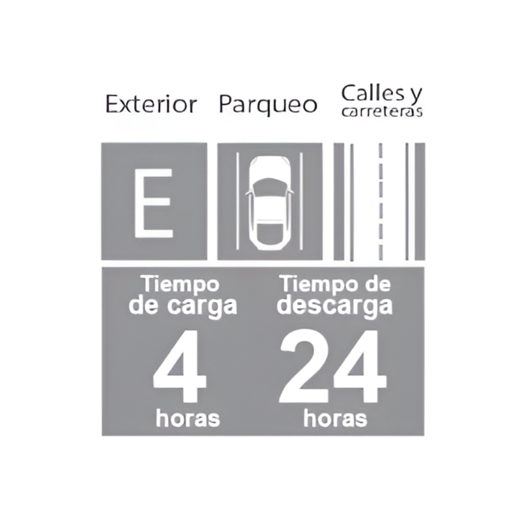 Lámpara solar en poste - LED integrado - 60W - Luz fría 3 Lámpara solar en poste - LED integrado - 60W - Luz fría - Imagen 3